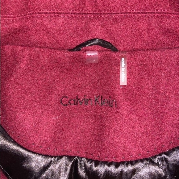 Calvin Klein Double-Breasted Winter Coat - Picture 4 of 4